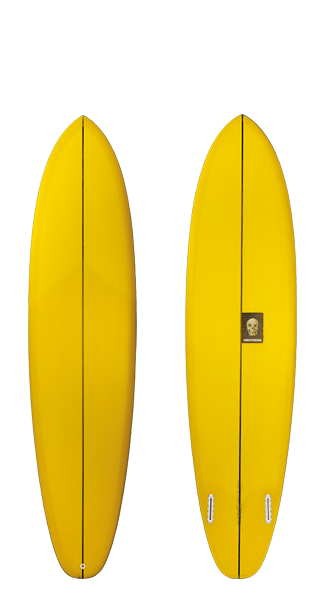 chris christenson twin tracker surfboard