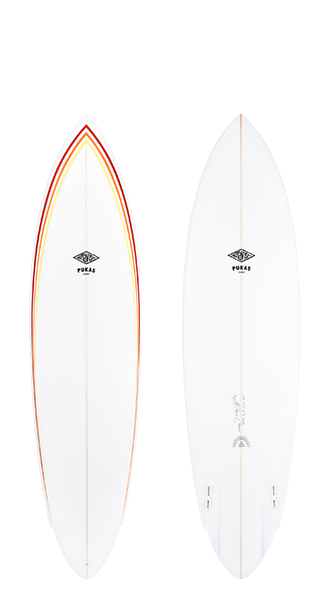 pukas custom surfboard